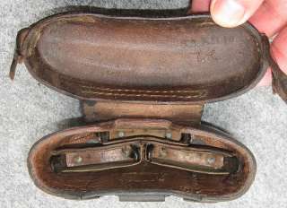 German NCO Mauser M1887 Leather Ammo Pouch k98 (NOT Bayonet)  
