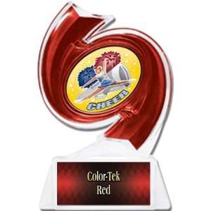 Hurricane Ice 6 Trophy RED TROPHY/RED TEK PLATE   HD MYLAR 6 HURRICANE 