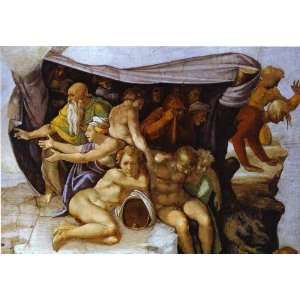 Hand Made Oil Reproduction   Michelangelo Buonarroti   40 x 28 inches 