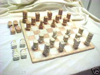 Marble Chess set from Mexico  