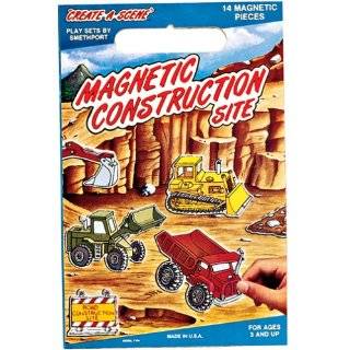 Create A Scene Magnetic Playset Construction Site