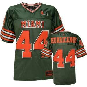  Miami Hurricanes  Team Color  Franchise Football Jersey 