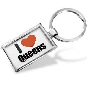 Keychain I Love Queens region New York, United States   Hand Made 