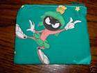 Marvin Martian Looney Tunes fabric coin/change purse 1