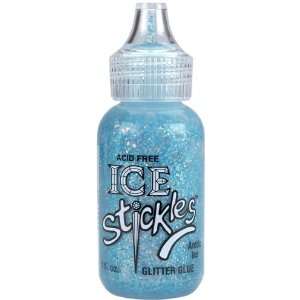  Ice Stickles Glitter Glue 1 Ounce Arctic Ice