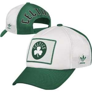   Boston Celtics Foam and Mesh Trucker Snapback Hat