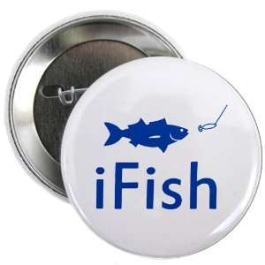  2.25 Button iFish Fishing Fisherman 