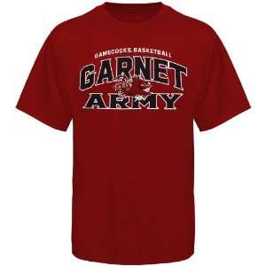 NCAA South Carolina Gamecocks Garnet I Love College Hoops Team Spirit 