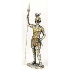  Figurine Medieval Warrior Pewter Made