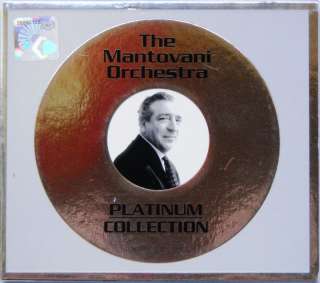 MANTOVANI ORCHESTRA Platinum Collection CD Bio Booklet  