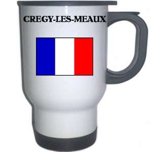  France   CREGY LES MEAUX White Stainless Steel Mug 