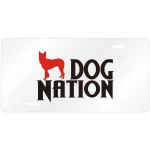  New  Mcnab Dog Nation  License Plate Dog
