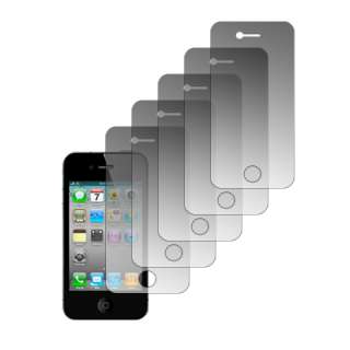 for Apple iPhone 4 LCD Screen Cover Protector x5 654367833582  