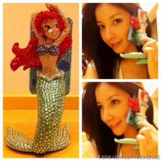 Little Mermaid Case Fr Iphone 4 4s Handmade W/ Swarovski Element 