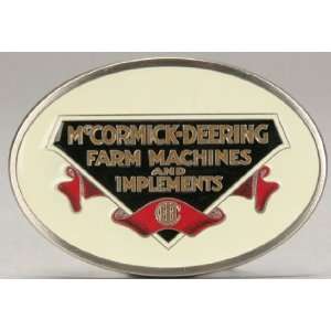  McCormick Deering Logo Oval Belt Buckle Toys & Games