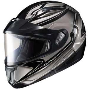  HJC CL Max 2 MC5 Black Zader Modular Snow Helmet   Size 