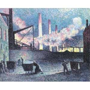 Hand Made Oil Reproduction   Maximilien Luce   24 x 20 inches   The 