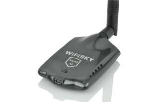 New Wifisky 1600mW RTL8187L Wireless 10G USB WiFi Adapter + 10dBi 