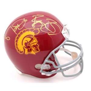 Reggie Bush and Matt Leinart USC Trojans Autographed Full Size Replica 