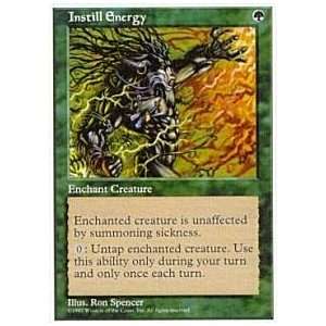  Magic the Gathering   Instill Energy   Fifth Edition 
