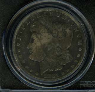 1881 CC PCGS VG 08 MORGAN SILVER DOLLAR S$1 FA67  