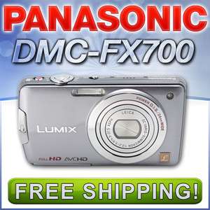 Panasonic Lumix DMC FX700 Digital Camera (Silver) NEW 411378203274 