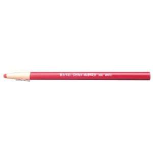 Markal 96012 Red Paper Wrapped China Marker (Pack of 12)  