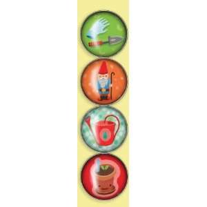  Garden 4 pack Click Magnets by iPop