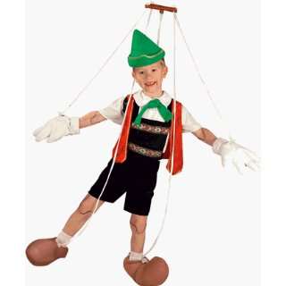  Childs Pinochio Puppet Costume (Sz Small 4 6) Toys 