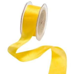   May Arts 1 Inch Wide Ribbon, Yellow Iridescent Arts, Crafts & Sewing