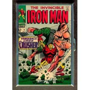  IRON MAN #6 1968 COMIC BOOK ID CIGARETTE CASE WALLET 