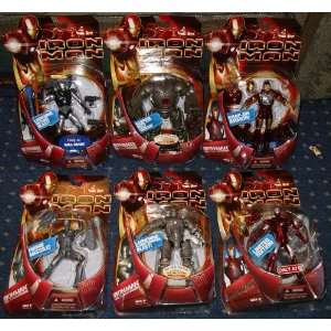  MARVEL IRON MAN 6 FIGURE PACKAGE MOC Toys & Games