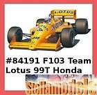 Tamiya 84191 1/10 RC Team Lotus 99T Honda   F103  