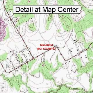   Map   Mansfield, Texas (Folded/Waterproof)