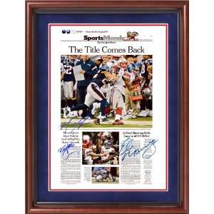  Manning, Cruz and Manningham Triple Signed Times Page 