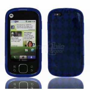   Pc Hard Rubber Glossy Smooth Skin Case for Motorola Cliq XT (T Mobile