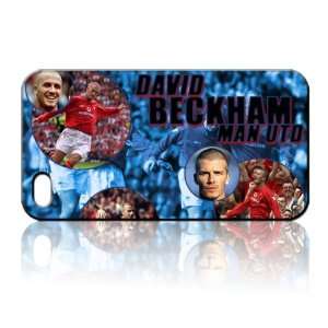 David Beckham Man Utd Hard Case Skin for Iphone 4 4s Iphone4 At&t 