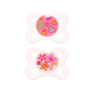  MAM Pearl Silicone Pacifier   Pink 2+ months Baby