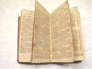 ANTIQUE GERMAN LEATHER BOUND BOOK PUB. BALTIMORE 1817  