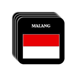  Indonesia   MALANG Set of 4 Mini Mousepad Coasters 