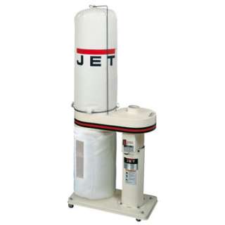 JET DC 650BK, 1 HP 650 CFM Dust Collector with 30 Micron Bag 708642BK 