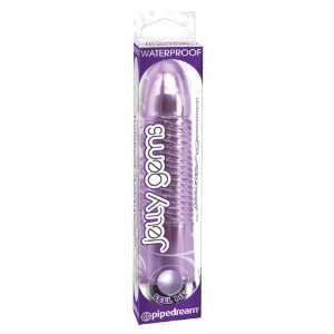  Pipedream Products Jelly Gems Vibe, Purple Pipedreams 