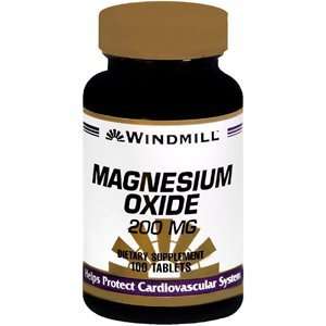  WINDMILL MAGNESIUM OXIDE 100Tablets Health & Personal 