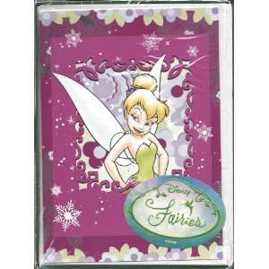  Disney Tinkerbell Smile Boxed Christmas Cards   Package of 