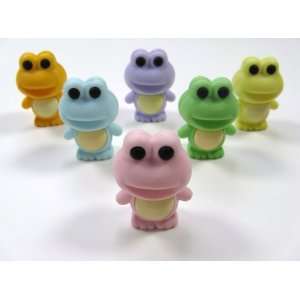   New in August 2010 Japanese Iwako Erasers new frog set Toys & Games
