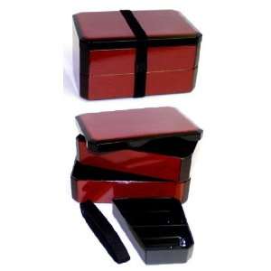  Red & Black Bento Box