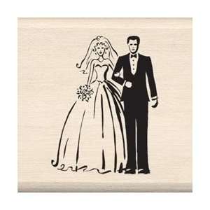   Rubber Stamp   Jazzy Style Bride and Groom Arts, Crafts & Sewing