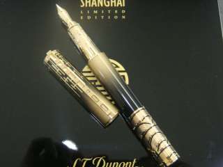 Dupont 2009 Limited Edition SHANGHAI Fountain Pen Fine nib  