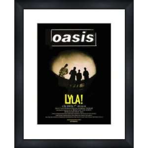 OASIS Lyla   Custom Framed Original Ad   Framed Music 