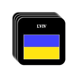  Ukraine   LVIV Set of 4 Mini Mousepad Coasters 